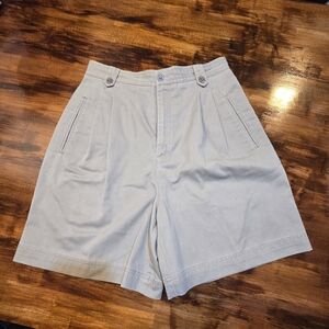 Vintage Liz Claiborne Light Grey Shorts